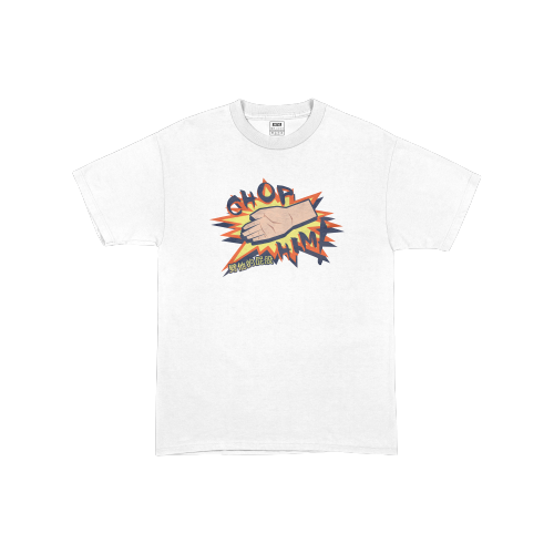 Chop SS Tee (White/Multi)