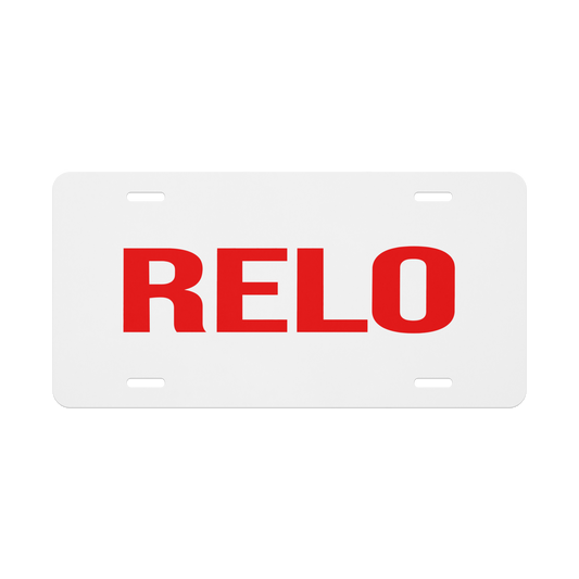 RELO Vanity license plate