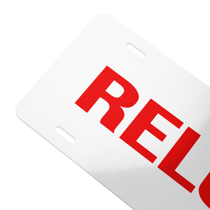 RELO Vanity license plate